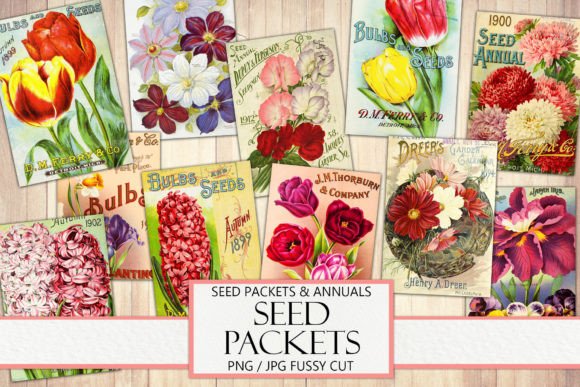 Download Vintage Seed Packets and Floral Catalogs - Vintage Collection