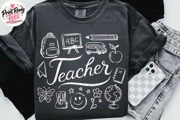 Download Vintage Teacher Doodle PNG, Teacher PNG - Vintage Collection