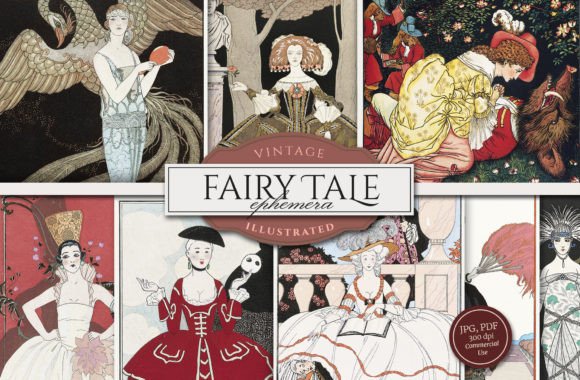 Download Fairy Tale Vintage Illustrations - Vintage Collection