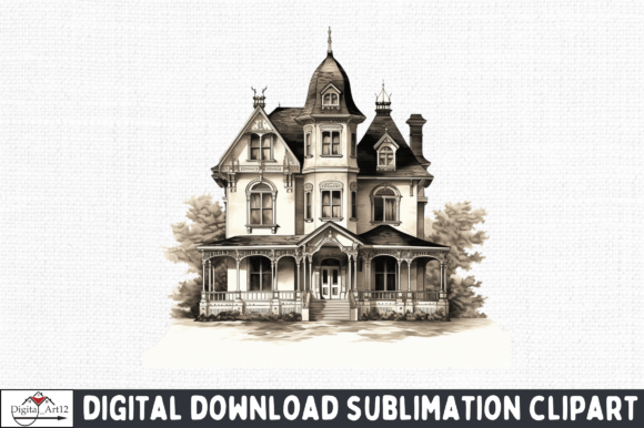 Download Vintage House PNG Clipart - Vintage Collection