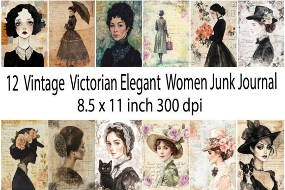 Download Vintage Victorian Elegant Women Junk Jou - Vintage Collection