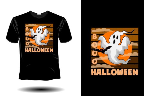 Download Halloween Mockup Retro Vintage Design - Vintage Collection