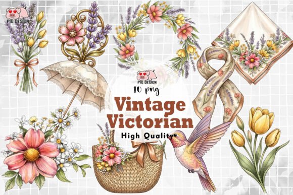 Download Vintage Victorian Clipart PNG - Vintage Collection