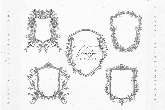 Download Vintage Victorian Frame Vol.2 - Vintage Collection
