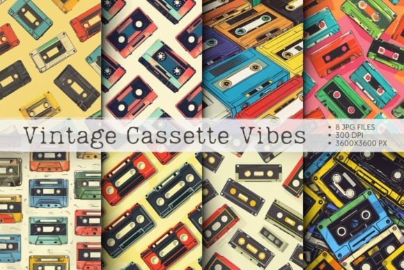 Download Vintage Cassette Vibes - Vintage Collection