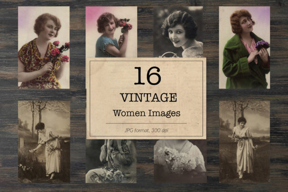 Download Women Vintage Images - Vintage Collection