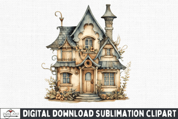 Download Vintage House PNG Clipart - Vintage Collection